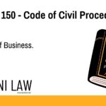 Section 150 - Code of Civil Procedure (CPC) - Transfer Of Business