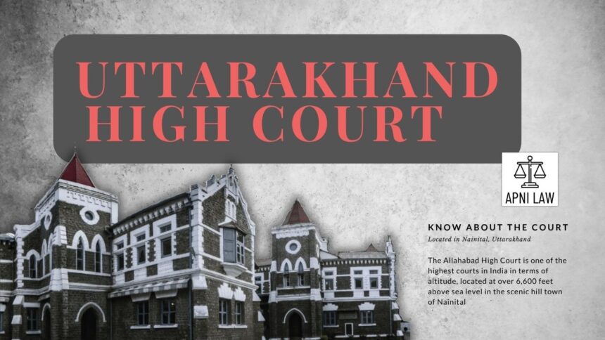 Uttarakhand High Court