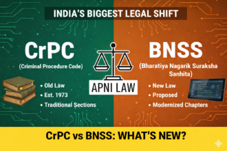 CrPC vs BNSS India’s New Criminal Procedure Reform