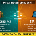 Evidence Act vs BSA – India’s New Evidence Law